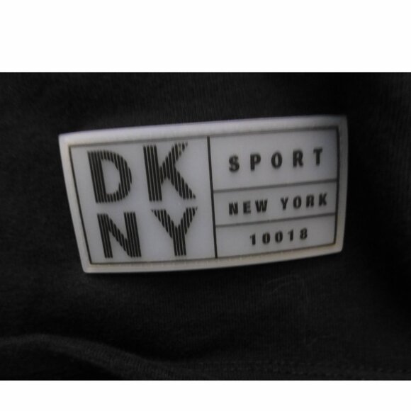 SF 49ers DKNY Sport Black Cropped Suzy Pullover Hoodie - Picture 11 of 16